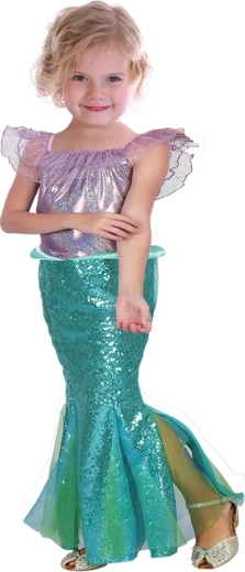 Costume pour enfant sirène (taille 92–104 cm) – Sparkys