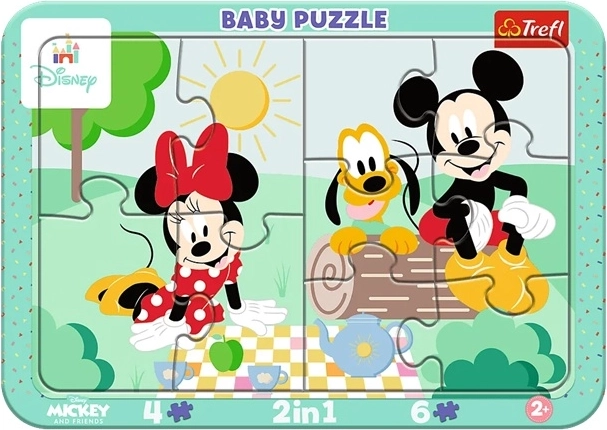 Puzzle à cadre Baby Dziecięca radość