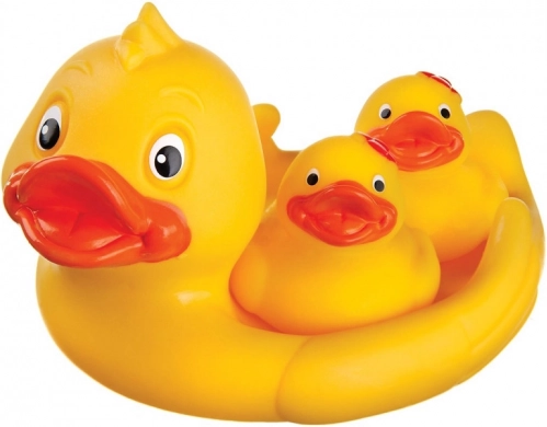 Canards de bain en caoutchouc avec porte-savon Hencz Toys
