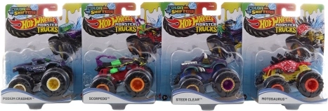 Hot Wheels Monster Trucks Color Shifters – change de couleur