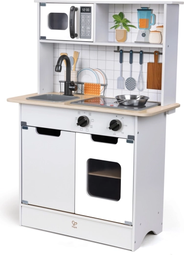 Cuisine moderne pour enfants Hape avec lumières et sons