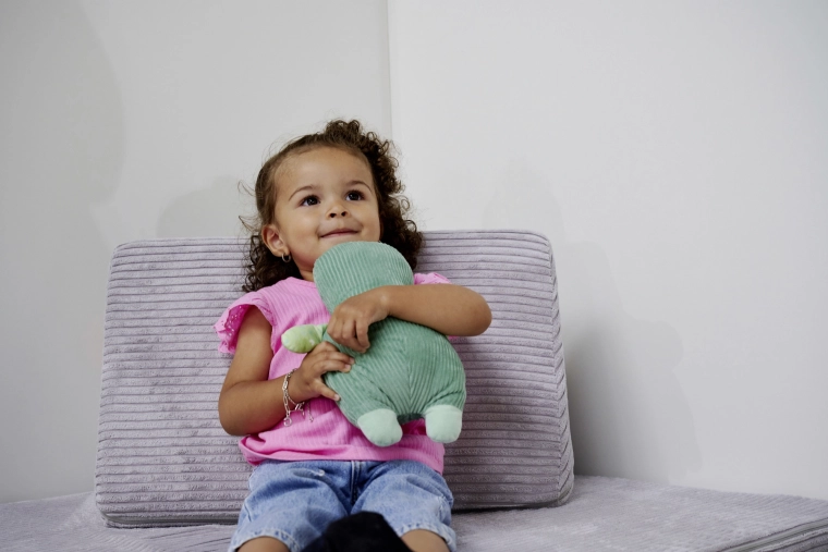 Texture douce pour l’éveil sensoriel