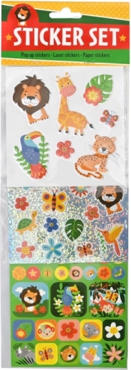 Trois types d’autocollants dans un seul paquet