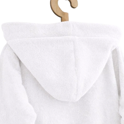 Capuche pratique pour garder la chaleur après le bain