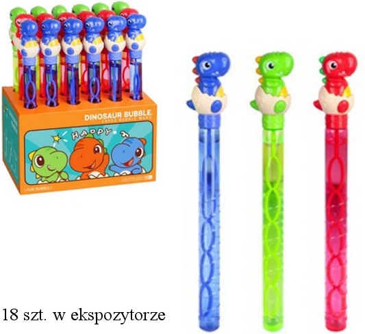 Épée à bulles avec dinosaures