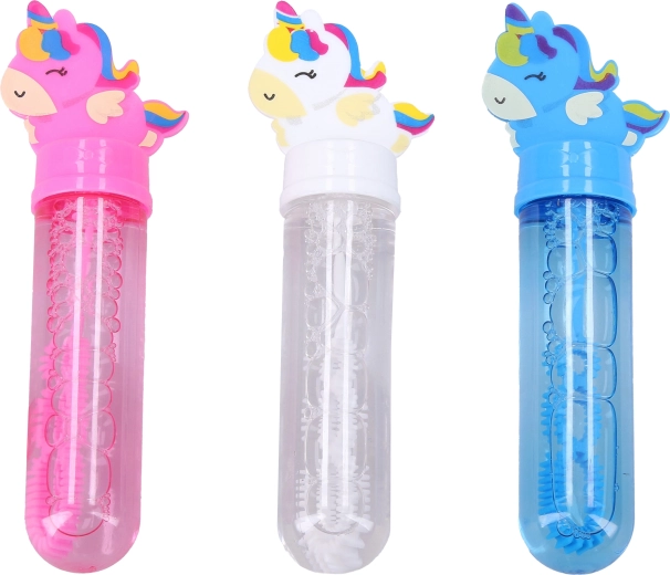 Baguette à bulles avec licorne 14 cm - 1 pièce