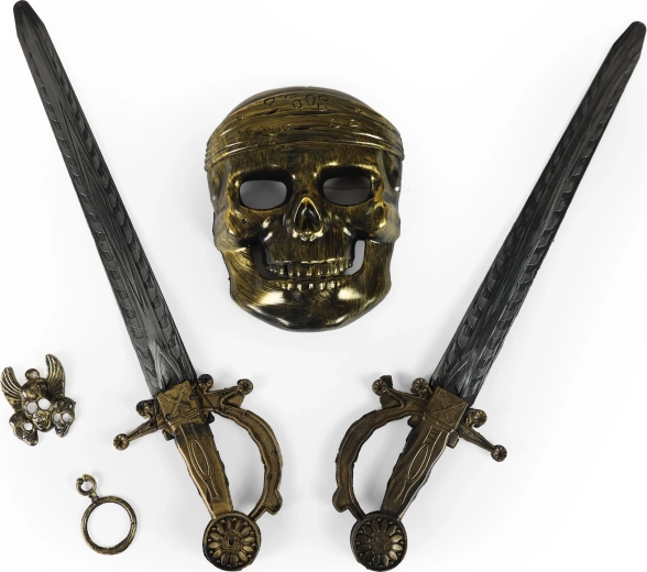 Set de pirate avec masque et 2 épées
