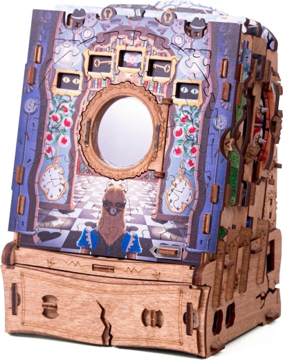 Finition en bois précise