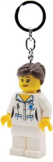 Minifigurine LEGO d’infirmière authentique