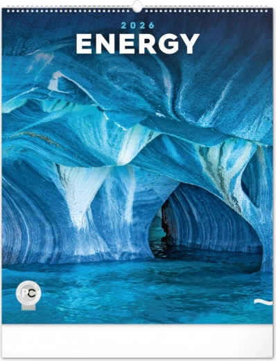 Calendrier mural Énergie 2026