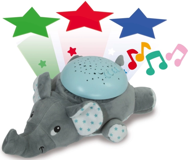 Veilleuse LED nocturne Jamara avec projecteur Dreamy éléphant - 1 pièce