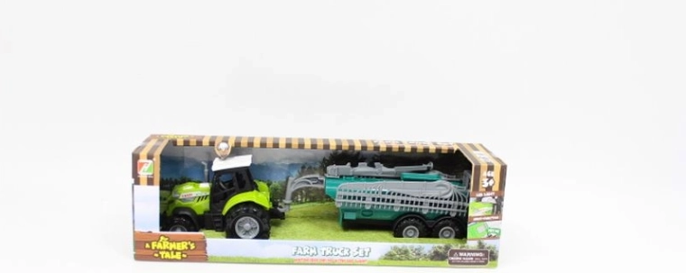 Tracteur avec remorque, lumières et sons A Farmer’s Tale