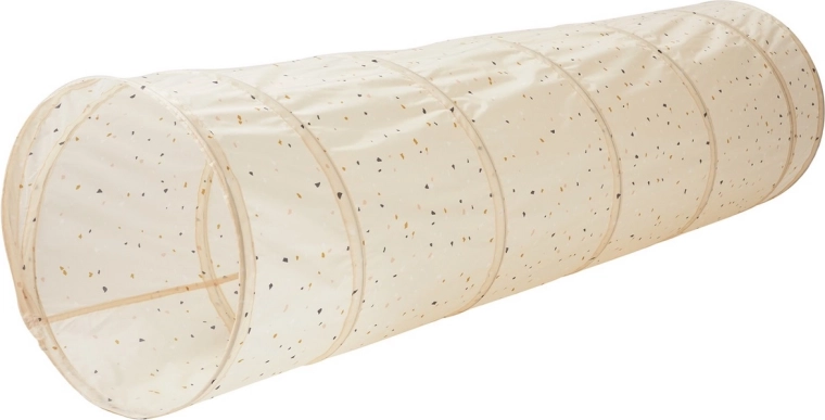 Tunnel pour enfants 3 Sprouts recycled terrazzo beige - 1 pièce