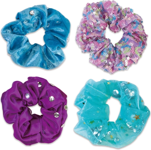 Décoration scintillante : sequins, pompons et colle