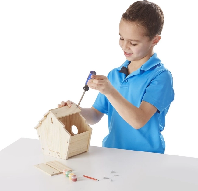 Kit créatif pour fabriquer un nichoir à oiseaux