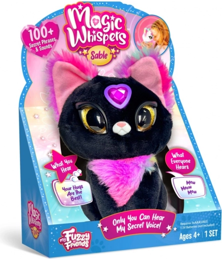 Chat interactif MY FUZZY FRIENDS Sable – animaux magiques