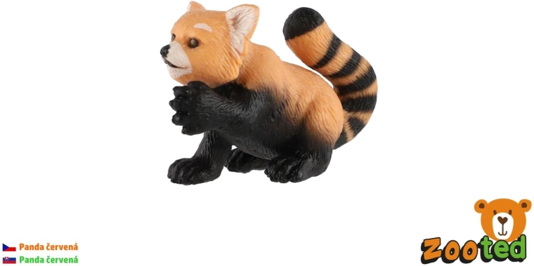 Figurine de panda roux