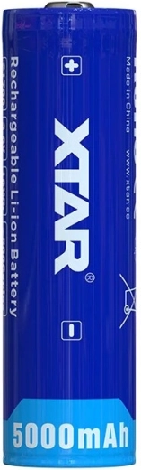 Accumulateur XTAR INR 21700-50E Li-ion 5000 mAh avec protection