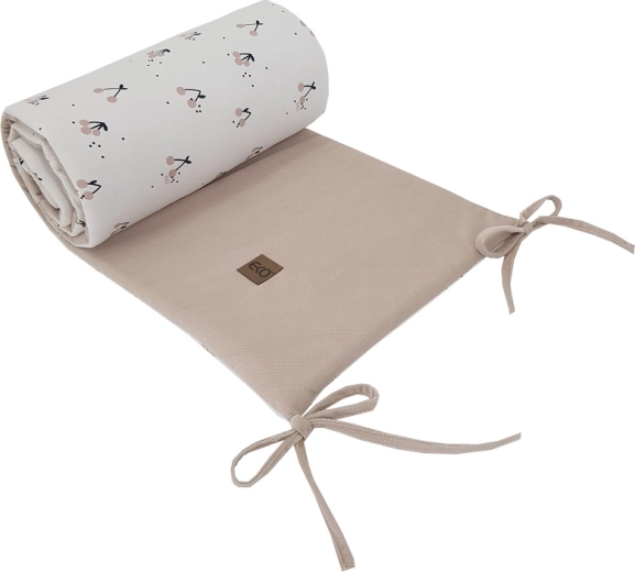Tour de lit Eko Cherry 180 × 35 cm