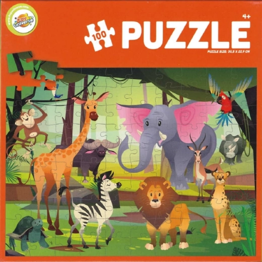 puzzle safari 100 pièces