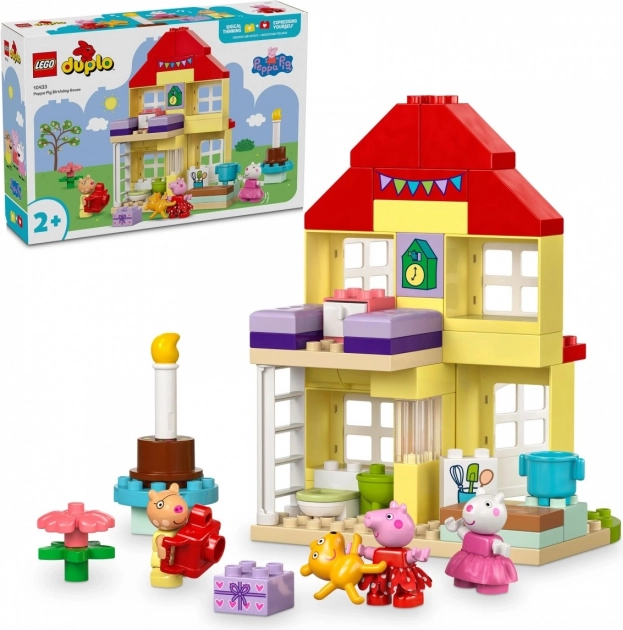 LEGO DUPLO 10433 Peppa Pig et la maison d’anniversaire