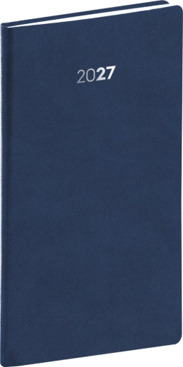 Agenda de poche Notique Balakon 2027 bleu foncé 9 × 15,5 cm