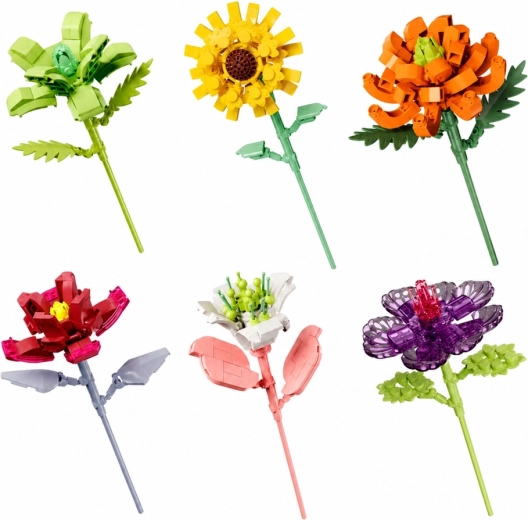 Fleur décorative à construire soi-même