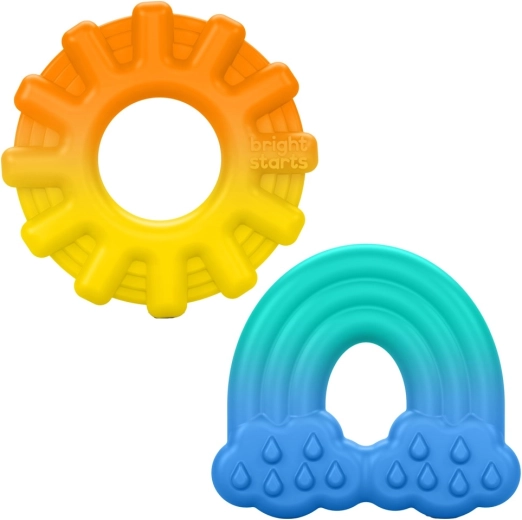 Anneaux de dentition en silicone BRIGHT STARTS Chance of Smiles, dès 3 mois