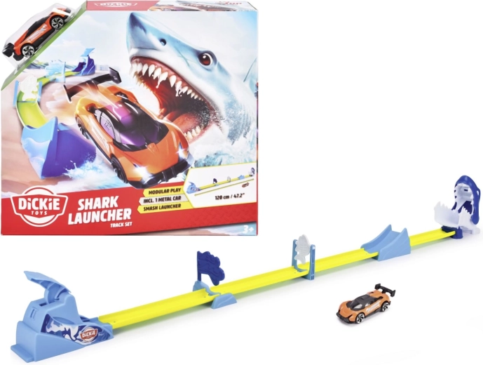 Circuit de voitures Shark Launcher 120 cm