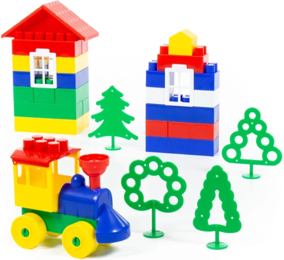 Construction créative avec 44 pièces