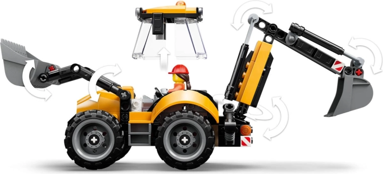 Engin de chantier fonctionnel