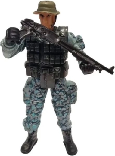 Équipement détaillé et arme