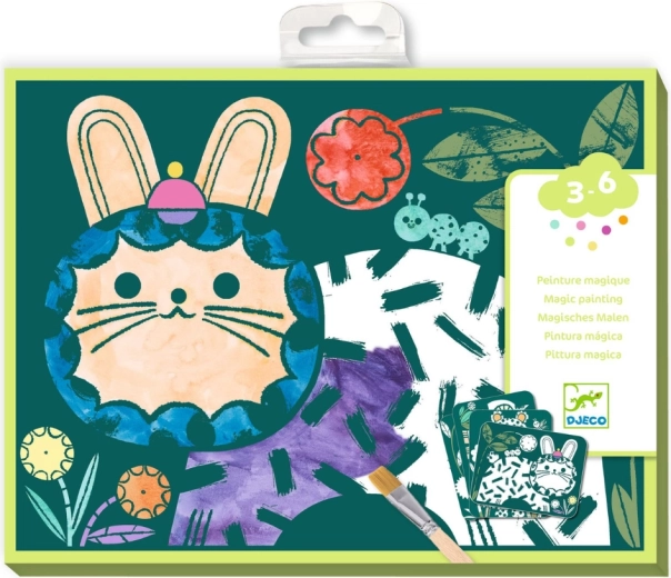 Djeco coloriages à l’eau – animaux en costumes