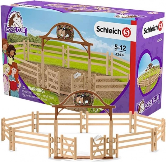 Padock Schleich avec portail 42434