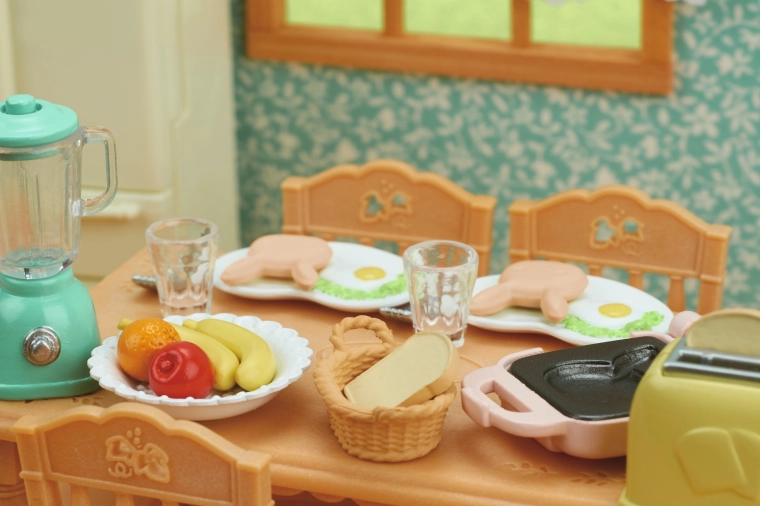 De nombreux accessoires pour le petit-déjeuner