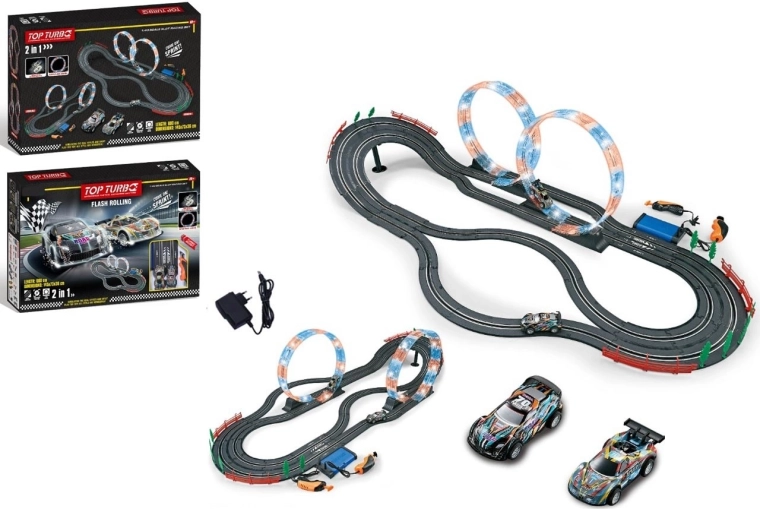 Piste de course automobile pour enfants