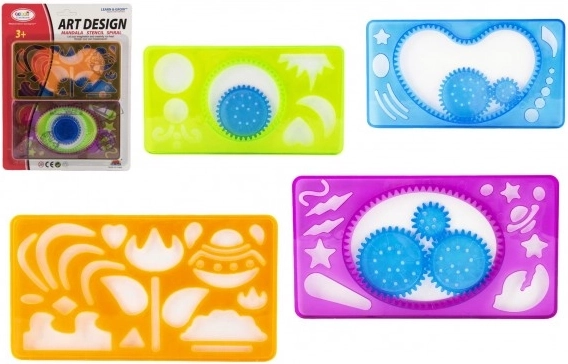 Gabarits en plastique pour dessin 23×29 cm