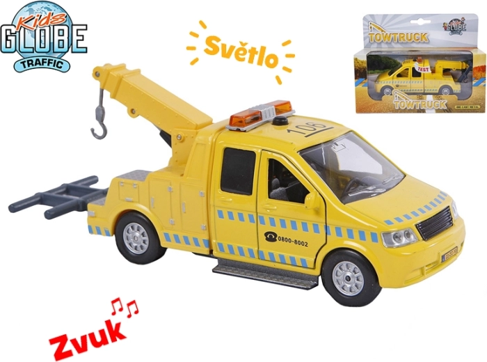 Kids Globe Traffic dépanneuse avec lumières et sons 16 cm