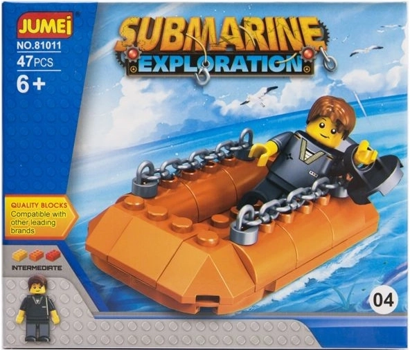 Jumei submarine exploration expédition sous-marine kit de construction 47 pièces - 1 pièce