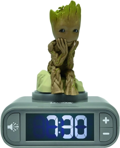 Réveil Lexibook Groot avec figurine lumineuse