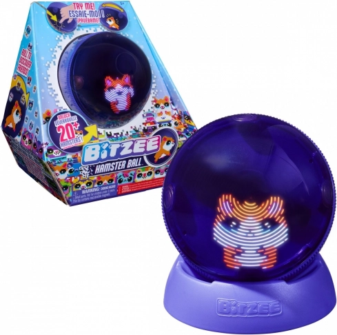 bitzee hamster ball – animal de compagnie numérique interactif dans une boule