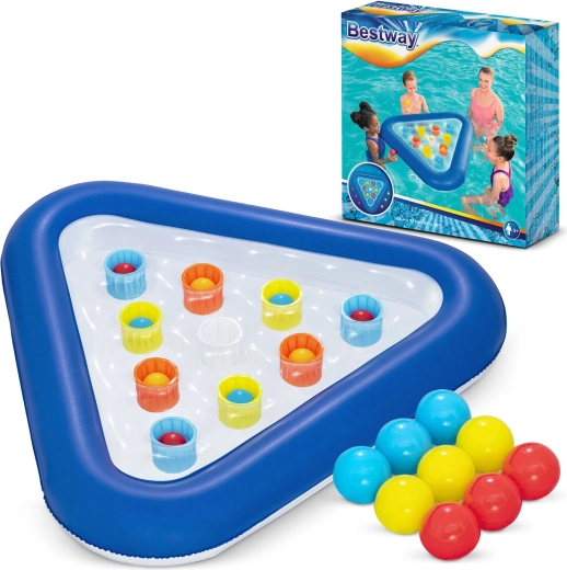 Jeu d’eau gonflable Pong Champion 105 × 97 cm