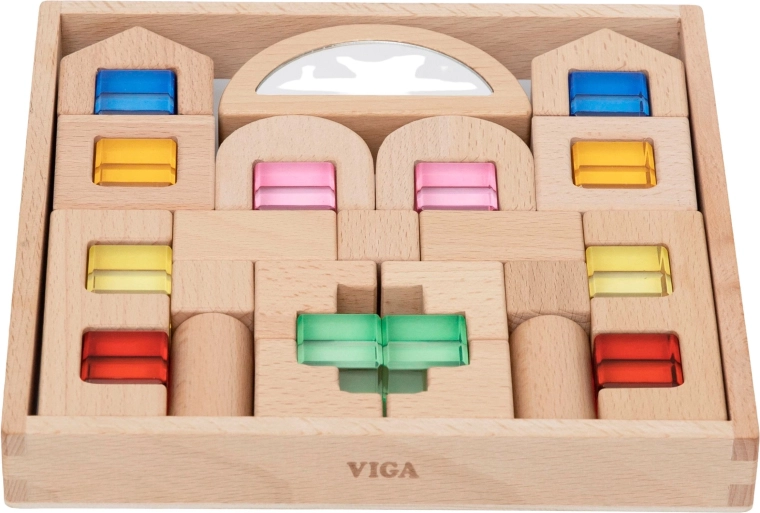 Plateau en bois pour un rangement facile