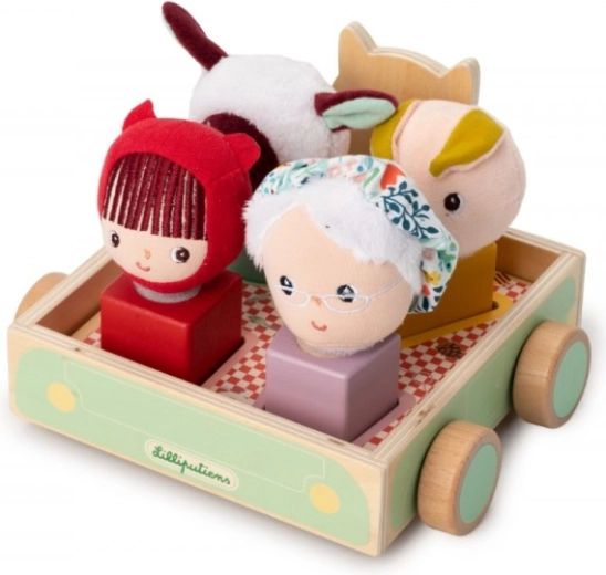 Chariot à tirer pour les petits explorateurs