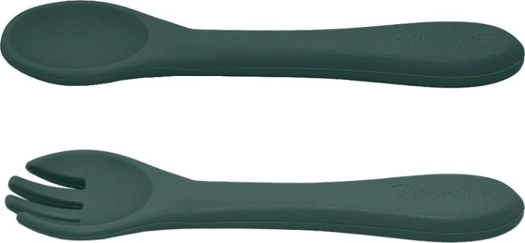Couverts ergonomiques et anneau de dentition apaisant