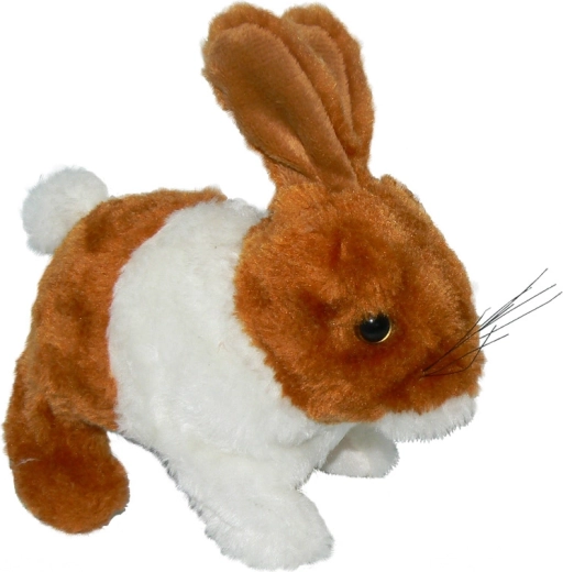 Lapin interactif qui mâchouille