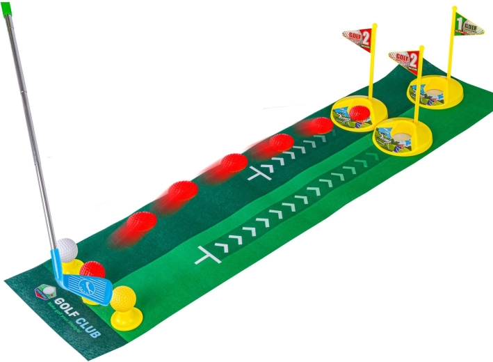 Entraînement de la précision sur un long tapis