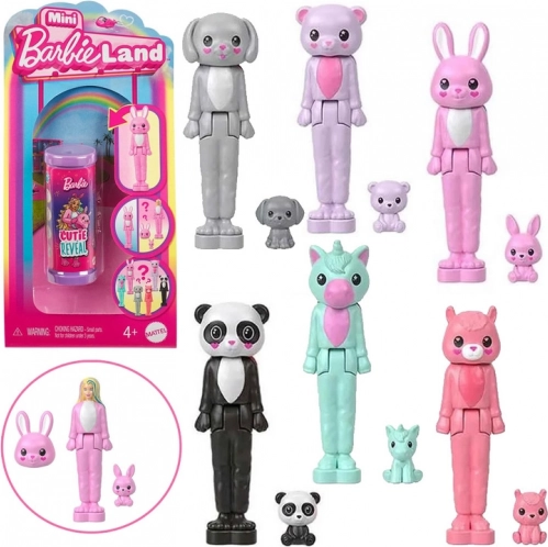 Mini poupée BARBIE Cutie Reveal en costume – surprise
