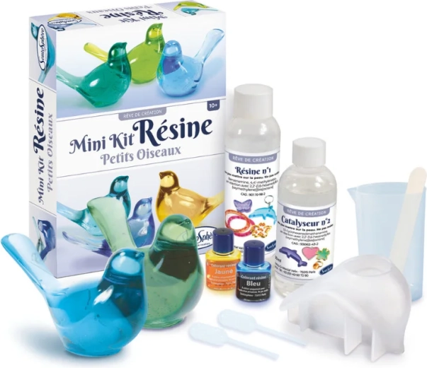 Sentosphere mini kit de moulage en résine oiseaux - 1 pièce