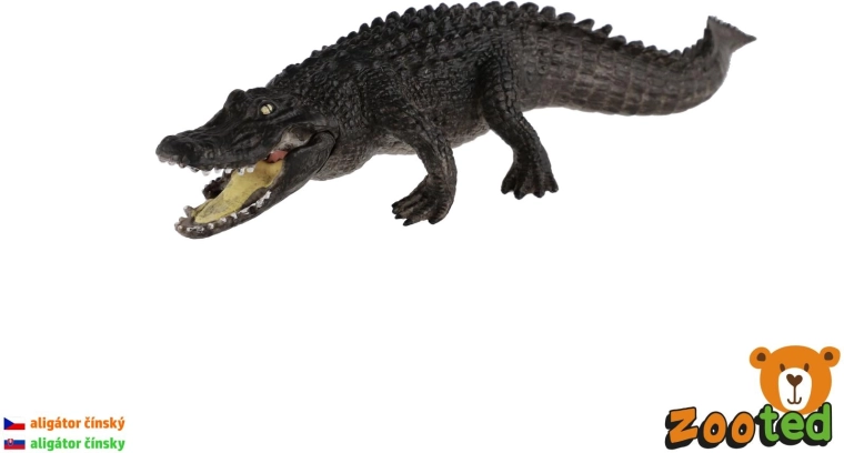 Figurine d’alligator de Chine de 19 cm
